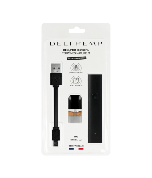 VAPE CBN - 80% CANNABINOIDES DELI POD