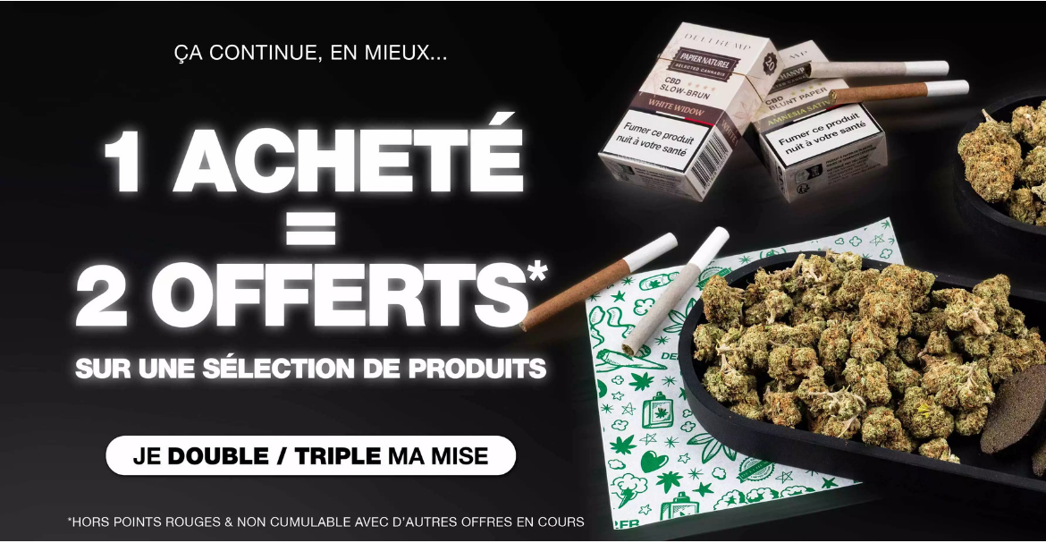 CBD Aktion Deli Hemp: 1 kaufen, 2 gratis – limitierte Auswahl